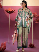 2 PIECE - EMBELLISHED SILK SUIT - Rabazka
